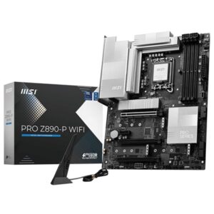 MB MSI PRO Z890-P WIFI LGA1851 4XDDR5DC-6400 1XHDMI 2XDP 1XPCIE5.0X16 4XM.2 4XSATA3 USB TYPE-C THUNDERBOLT 5GLAN WIFI FINO:15/06