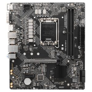 MB MSI PRO H610M-G LGA1700 2XDDR5DC-5600 1XHDMI 1XDP VGA 1XPCIE4.0X16 1XM.2 4XSATA3 LAN USB3.2 MATX FINO:08/06