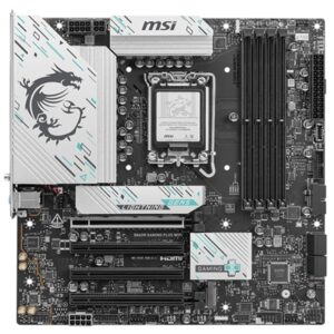 MB MSI B860M GAMING PLUS WIFI LGA1851 4XDDR5DC-8600O.C. 1XHDMI 1XDP 1XPCIE5.0X16 3XM.2 4XSATA3R USB3.2 GBLAN WIFI-7 B FINO:15/06