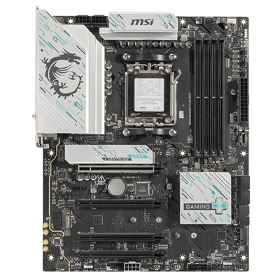 MB MSI B850 GAMING PLUS WIFI AM5 4XDDR5-8200O.C. 1XDP 1XPCIE5.0X16 3XM.2 4XSATA3 USB LAN WIFI-7 BT ATX FINO:15/06