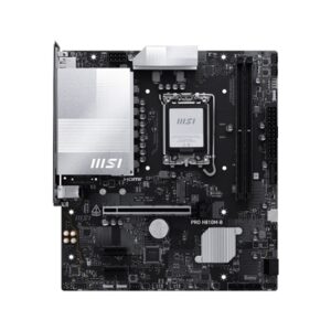 MB MSI PRO H810M-B DDR5 LGA1851 2XDDR5DC-6400O.C. 1XHDMI 1XDP 1XPCIE5.0X16 2XPCIE4.0 1XM.2 4XSATA3 USB 2.5GLAN MATX FINO:15/06