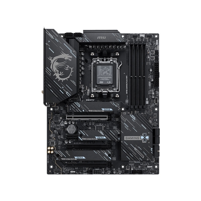 MB MSI X870E GAMING PLUS WIFI AM5 4DDR5-8200O.C. 1XHDMI 1DP TYPEC 1XPCIE5.0X16 1XPCIE4.0X16 3XM.2 4XSATA3 USB GLAN WI FINO:15/06