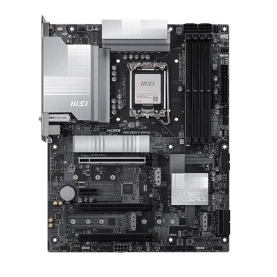 MB MSI PRO Z890-P WIFI6E LGA1851 4XDDR5-9200O.C. 1XHDMI 1XDP 1XPCIE5.0X16 4XM.2 4XSATA WIFI BT USB 5GLAN ATX