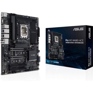 MB ASUS WORKSTATION PRO WS W680-ACE W680 LGA1700 4XDDR5-6000OC 2XPCIE5.0X16 GBLAN 8XSATA3R HDMI M.2 USB3.2 ATX 90MB1DZ0-M0EAY0