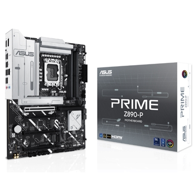 MB ASUS PRIME Z890-P Z890 LGA1851 4XDDR5DC-7600O.C. 1XPCIE5.0X16 DP HDMI 4XSATA3R 4XM.2 USB3.2 ATX 90MB1I50-M0EAY0 FINO:30/06