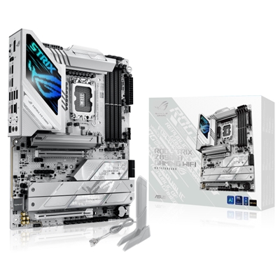MB ASUS ROG STRIX Z890-A GAMING WIFI Z890 LGA1851 4XDDR5DC-8000OC 1XPCIE5.0X16 DP HDMI 4XSATA3R 5XM.2 WI-FI ATX 90MB1 FINO:30/06