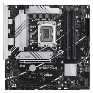 MB ASUS PRIME B760M-PLUS B760 LGA1700 4XDDR5DC-7200O.C. 1XPCIE4.0X16 DP HDMI 4XSATA3R 2XM.2 GBLAN MATX 90MB1GY0-M0EAY FINO:30/06