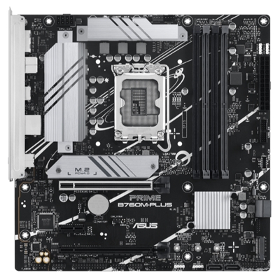 MB ASUS PRIME B760M-PLUS B760 LGA1700 4XDDR5DC-7200O.C. 1XPCIE4.0X16 DP HDMI 4XSATA3R 2XM.2 GBLAN MATX 90MB1GY0-M0EAY FINO:30/06
