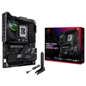 MB ASUS ROG STRIX Z890-F GAMING WIFI Z890 LGA1851 4XDDR5DC-8000O.C. 1XPCIE5.0X16 DP HDMI 4XSATA3R 4XM.2 WIFI ATX 90MB FINO:30/06