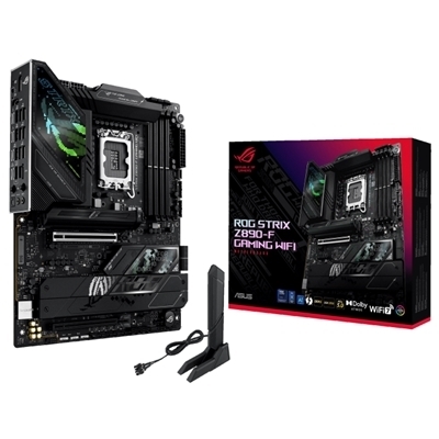 MB ASUS ROG STRIX Z890-F GAMING WIFI Z890 LGA1851 4XDDR5DC-8000O.C. 1XPCIE5.0X16 DP HDMI 4XSATA3R 4XM.2 WIFI ATX 90MB FINO:30/06