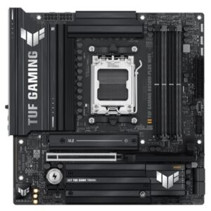 MB ASUS TUF GAMING B850M-PLUS WIFI B850 AM5 4XDDR5DC-8000(OC) HDMI 1XPCIE5.0X16 4XSATA3 3XM.2 WIFI BT USB MATX 90MB1IY0-M0EAY0