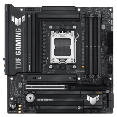 MB ASUS TUF GAMING B850M-PLUS WIFI B850 AM5 4XDDR5DC-8000(OC) HDMI 1XPCIE5.0X16 4XSATA3 3XM.2 WIFI BT USB MATX 90MB1IY0-M0EAY0