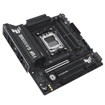 MB ASUS TUF GAMING B850M-PLUS WIFI B850 AM5 4XDDR5DC-8000(OC) HDMI 1XPCIE5.0X16 4XSATA3 3XM.2 WIFI BT USB MATX 90MB1IY0-M0EAY0