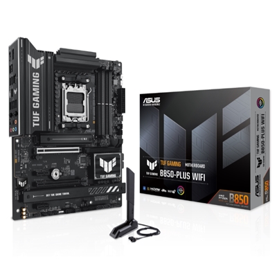 MB ASUS TUF GAMING B850-PLUS WIFI B850 AM5 4XDDR5DC-8000(OC) HDMI 1XPCIE5.0X16 4XSATA3 3XM.2 WIFI BT USB ATX 90MB1J30 FINO:30/06