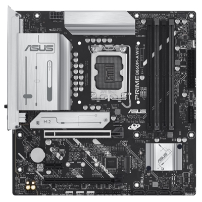 MB ASUS PRIME B860M-A WIFI B860 LGA1851 4XDDR5DC-8400(OC) HDMI DP 1XPCIE5.0X16 4XSATA3 2XM.2 WIFI BT USB ATX 90MB1JY0 FINO:30/06