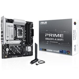 MB ASUS PRIME B860M-A WIFI B860 LGA1851 4XDDR5DC-8400(OC) HDMI DP 1XPCIE5.0X16 4XSATA3 2XM.2 WIFI BT USB ATX 90MB1JY0 FINO:30/06