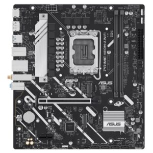 MB ASUS PRIME H810M-A WIFI H810 LGA1851 2XDDR5DC-6400HDMI DP 1XPCIE4.0X16 2XM.2 4XSATA3WIFI BT USB MATX 90MB1KJ0-M0EA FINO:30/06