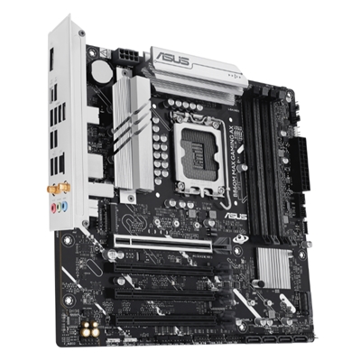 MB ASUS B860M MAX GAMING AX B860 LGA1851 4XDDR5DC-8666(OC) DP 1XPCIE5.0X16 4XSATA3 3XM.2 WIFI6 BT MATX 90MB1JZ0-M0EAY FINO:30/06