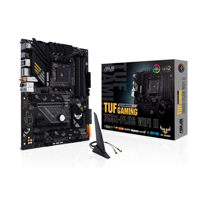 MB ASUS TUF GAMING B550-PLUS WIFI II AM4 4XDDR4DC-7866(OC) DP HDMI 1XPCIE4.0X16 6XSATA3 3XM.2 WIFI6 BT ATX 90MB19U0-M FINO:30/06