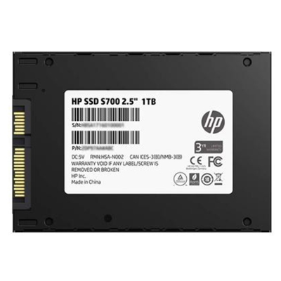 SSD-SOLID STATE DISK 2.5 1000GB (1TB) SATA3 HP S700 6MC15AA#ABB READ:560MB/S-WRITE:515MB/S