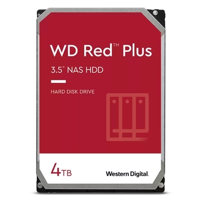HARD DISK SATA3 3.5 X NAS 4000GB(4TB) WD40EFZX WD RED PLUS 128MB CACHE 5400RPM CERTIFIED REPAIR