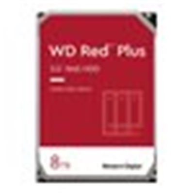 HARD DISK SATA3 3.5 X NAS 8000GB(8TB) WD80EFBX WD RED PLUS 256MB CACHE 7200RPM