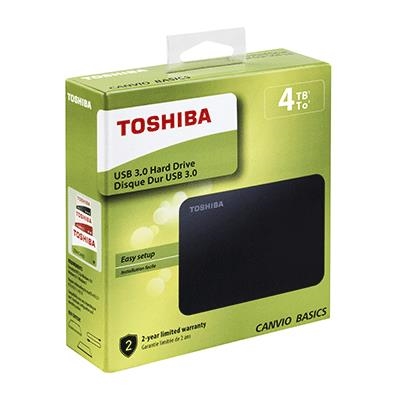 HDD USB3.0 2.5 4000GB(4TB) TOSHIBA (HDTB440EK3CA) CANVIO BASIC BLACK