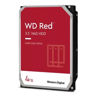 HARD DISK SATA3 3.5 X NAS 4000GB(4TB) WD40EFAX WD RED 256MB CACHE 5400RPM CERTIFIED REPAIR