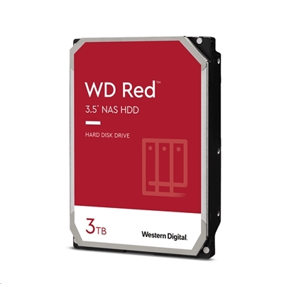 HARD DISK SATA3 3.5 X NAS 3000GB(3TB) WD30EFAX WD RED 256MB CACHE 5400RPM