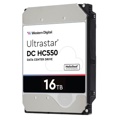 HARD DISK SATA3 3.5 ENTERPRISE 16000GB(16TB) WD ULTRASTAR DC HC550 WUH722016CLE6L4 512MB-CACHE 7200RPM 0B48722