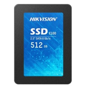 SSD-SOLID STATE DISK 2.5  512GB SATA3 HIKVISION E100 (HS-SSD-E100 512G) READ:550MB/S-WRITE:480MB/S