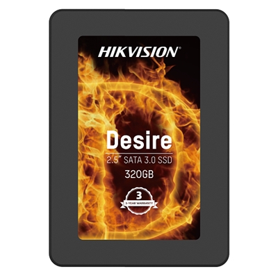 SSD-SOLID STATE DISK 2.5 320GB SATA3 HIKVISION DESIRE HS-SSD-DESIRE(S) - READ:560MB/S-WRITE:480MB/S