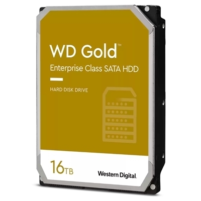 HARD DISK SATA3 3.5 ENTERPRISE 16000GB(16TB) WD161KRYZ WD GOLD 512MB CACHE 7200RPM CERTIFIED REPAIR