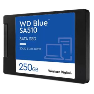SSD-SOLID STATE DISK 2.5  250GB SATA3 WD BLUE SA510 WDS250G3B0A READ:560MB/S-WRITE:520MB/S