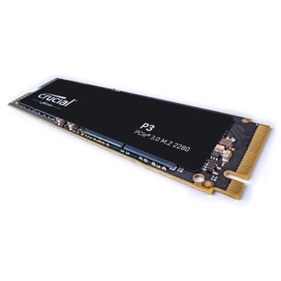 SSD-SOLID STATE DISK M.2(2280) NVME 1000GB (1TB) PCIE3.0X4 CRUCIAL P3 CT1000P3SSD8 READ:3500MB/S-WRITE:3000MB/S