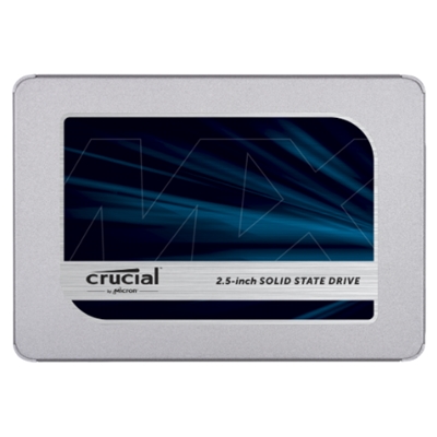 SSD-SOLID STATE DISK 2.5 4000GB (4TB) SATA3 CRUCIAL MX500 CT4000MX500SSD1 READ:560MB/S-WRITE:510MB/S