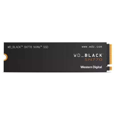 SSD-SOLID STATE DISK M.2(2280) NVME500GB PCIE4X4 WD BLACK SN770 WDS500G3X0E READ:5000MB/S-WRITE:4000MB/S