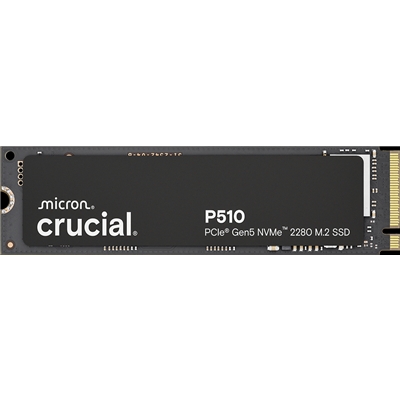 SSD-SOLID STATE DISK M.2(2280) NVME 1000GB(1TB) PCIE5.0X4 CRUCIAL P510 CT1000P510SSD8 READ:11000MB/S-WRITE:9500MB/S
