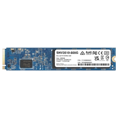 SSD-SOLID STATE DISK M.2 22110 NVME 800GB SYNOLOGY SNV3510-800G