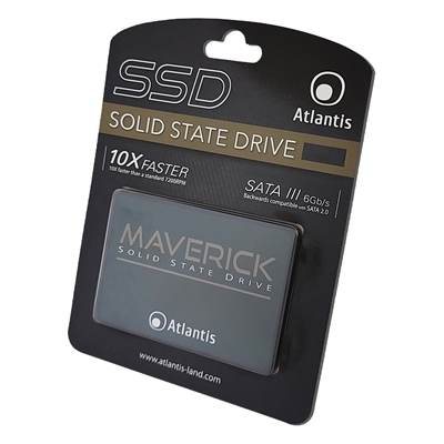 SSD-SOLID STATE DISK 2.5  512GB SATA3 ATLANTIS MAVERICK A20-SSD512-MK READ:530MB/S-WRITE:480MB/S