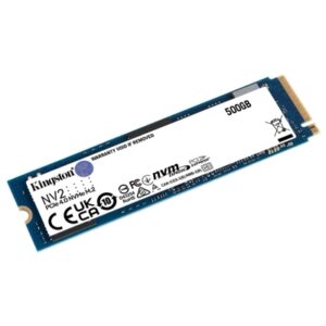 SSD-SOLID STATE DISK M.2(2280) NVME  500GB PCIE4.0X4 KINGSTON SNV2S/500G READ:3500MB/S-WRITE:2100MB/S
