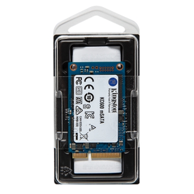 SSD-SOLID STATE DISK MSATA 256GB SATA3 KINGSTON SKC600MS/256G READ:550MB/S-WRITE:500MB/S