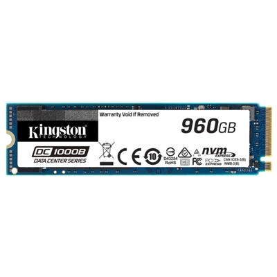 SSD-SOLID STATE DISK M.2(2280) NVME 960GB PCIE3.0X4 KINGSTON DATACENTER/ENTERPRISE SEDC1000BM8/960GREAD:3400MB/S-WRITE:925MB/S