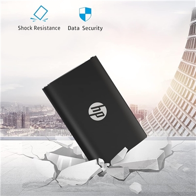 SSD SOLID STATE DISK ESTERNO 1000GB (1TB) USB3.1 TYPE-C HP P500 NERO 1F5P4AA READ:420MB/S - WRITE:420MB/S