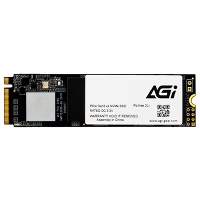 SSD-SOLID STATE DISK M.2(2280) NVME512GB PCIE3.0X4 AGI AGI512G16AI198 READ:2050MB/S-WRITE:1630MB/S