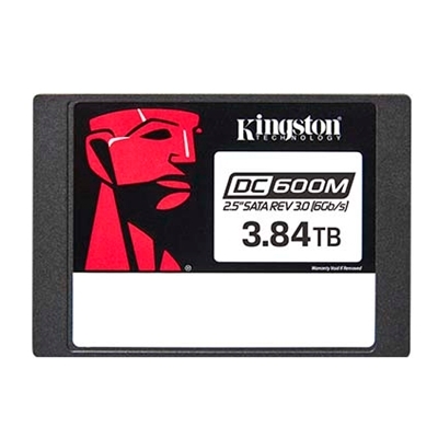 SSD-SOLID STATE DISK 2.5 3840GB SATA3 KINGSTON DATACENTER/ENTERPRISE SEDC600ME/3840G AES256BIT TCG OPAL2.0 R:560MB/S-W:530MB/S