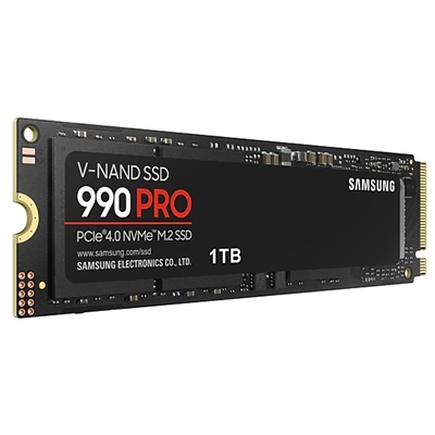SSD-SOLID STATE DISK M.2(2280) NVME2.0 1000GB(1TB) PCIE4.0X4 SAMSUNG MZ-V9P1T0BW SSD990PRO READ:7450MB/S-WRITE:6900MB/S