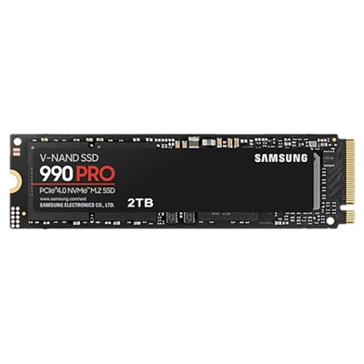 SSD-SOLID STATE DISK M.2(2280) 2000GB(2TB) PCIE4.0X4-NVME2.0 SAMSUNG MZ-V9P2T0BW SSD990PRO READ:7450MB/S-WRITE:6900MB/S