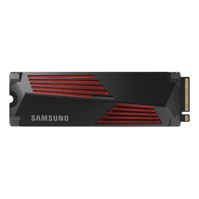 SSD-SOLID STATE DISK M.2(2280) NVME2.0 1000GB(1TB) PCIE4.0X4 SAMSUNG MZ-V9P1T0GW + HEATSINK SSD990PRO R:7450MB/S-W:6900MB/S