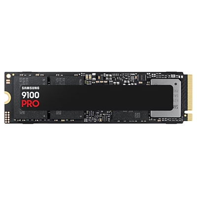 SSD-SOLID STATE DISK M.2(2280) NVME2.0 1000GB (1TB) PCIE5.0X4 SAMSUNG MZ-VAP1T0BW 9100 PRO READ:14700MB/S-WRITE:13300MB/S